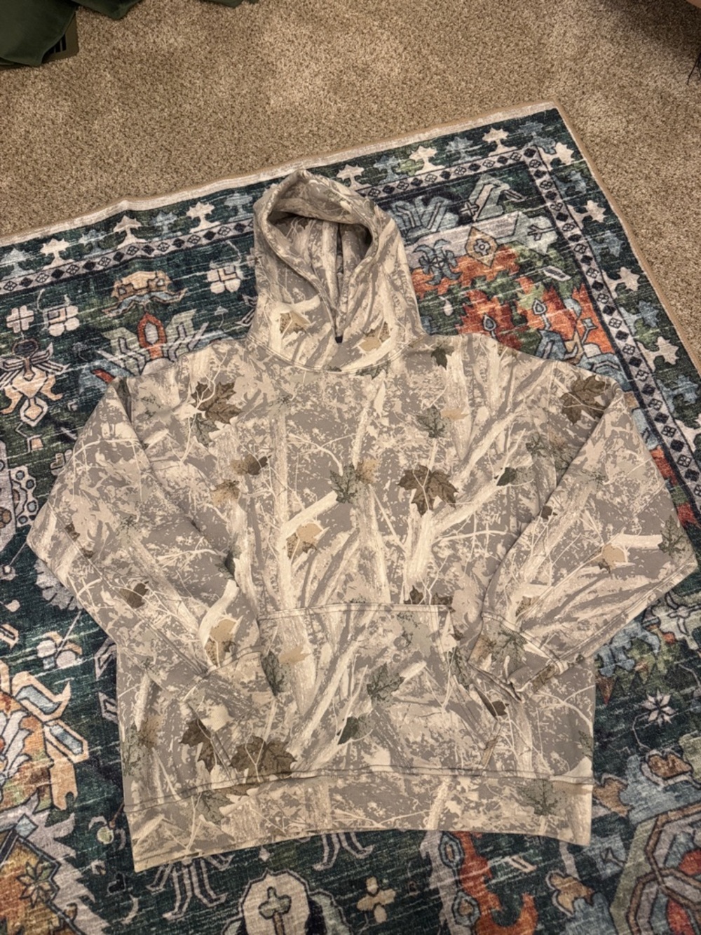 Abercrombie camo hoodie size m